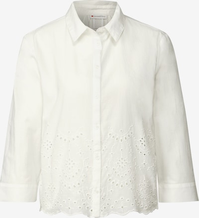 STREET ONE Bluse in offwhite, Produktansicht