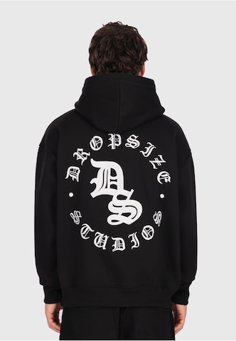 Dropsize Sweatshirt in Zwart: voorkant