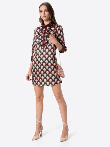 Sisley Shirt Dress in Red