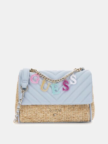 GUESS Bag 'Stroh' in Blue: front