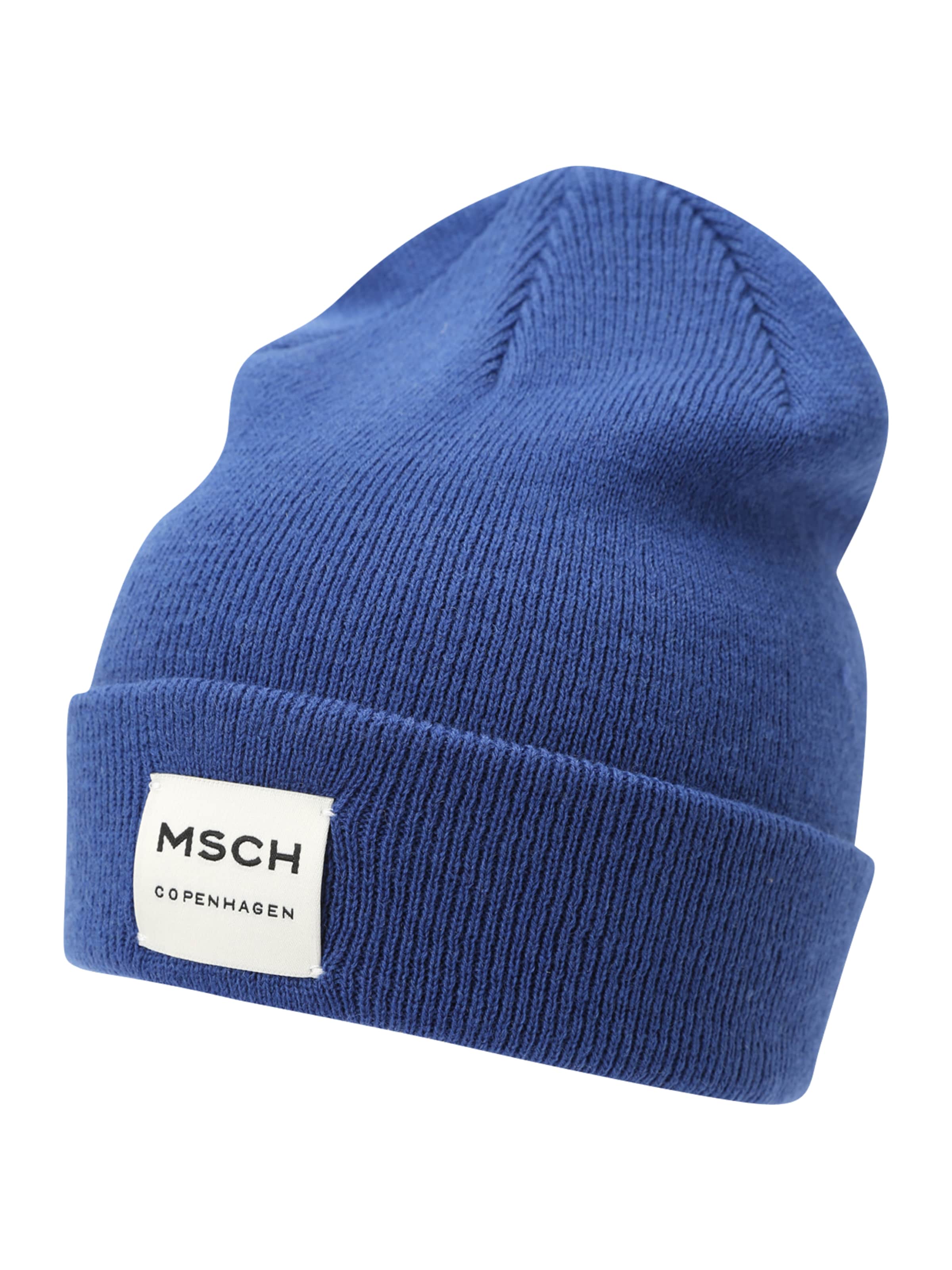 MSCH COPENHAGEN Mütze 'Mojo' in Blau: Vorderseite