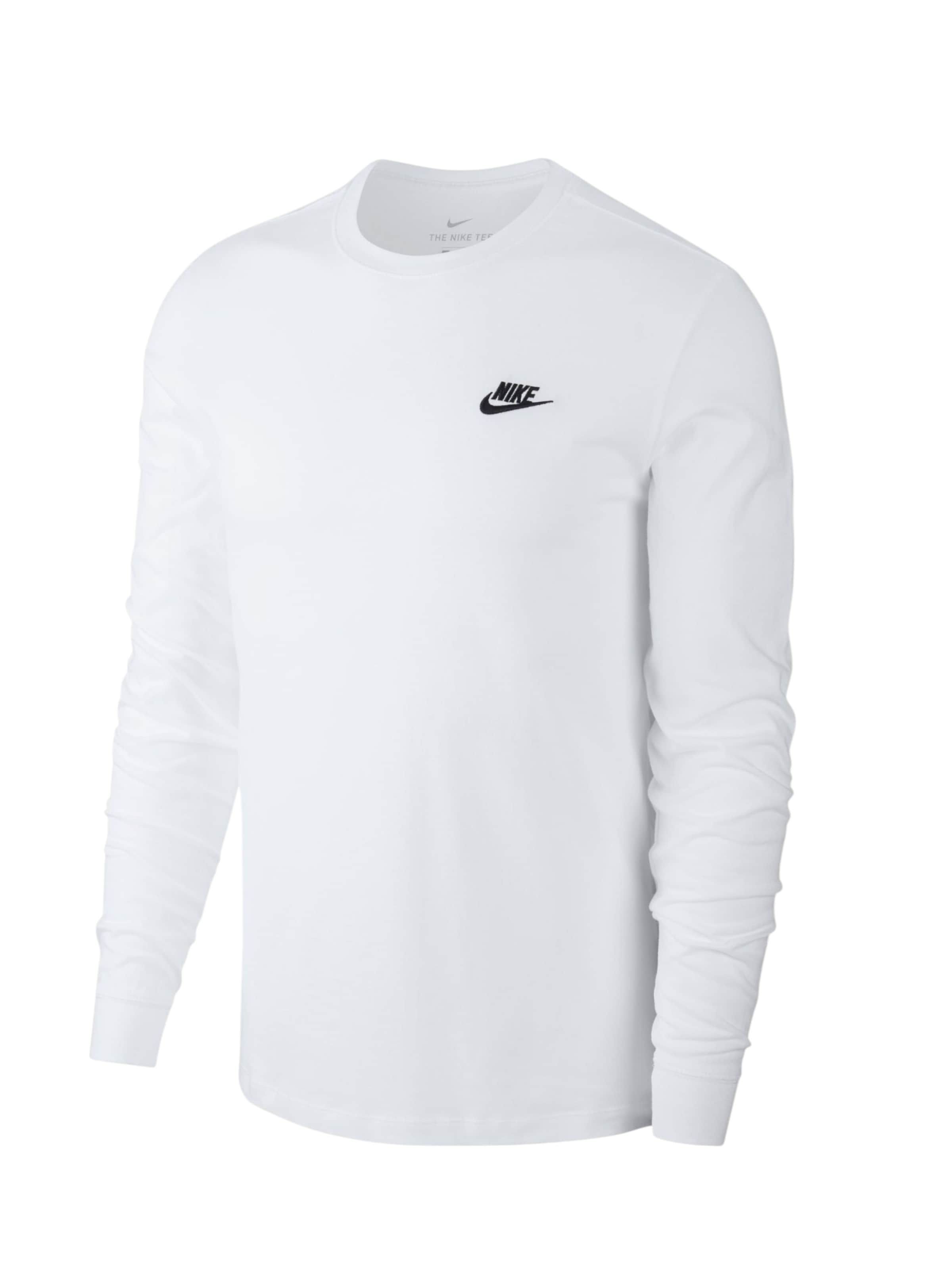 Maglietta di Nike Sportswear in bianco: frontale