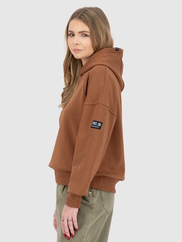 Sweat-shirt 'JessyAK' Alife and Kickin en marron