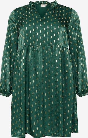 Robe 'Sofia' KAFFE CURVE en vert : devant