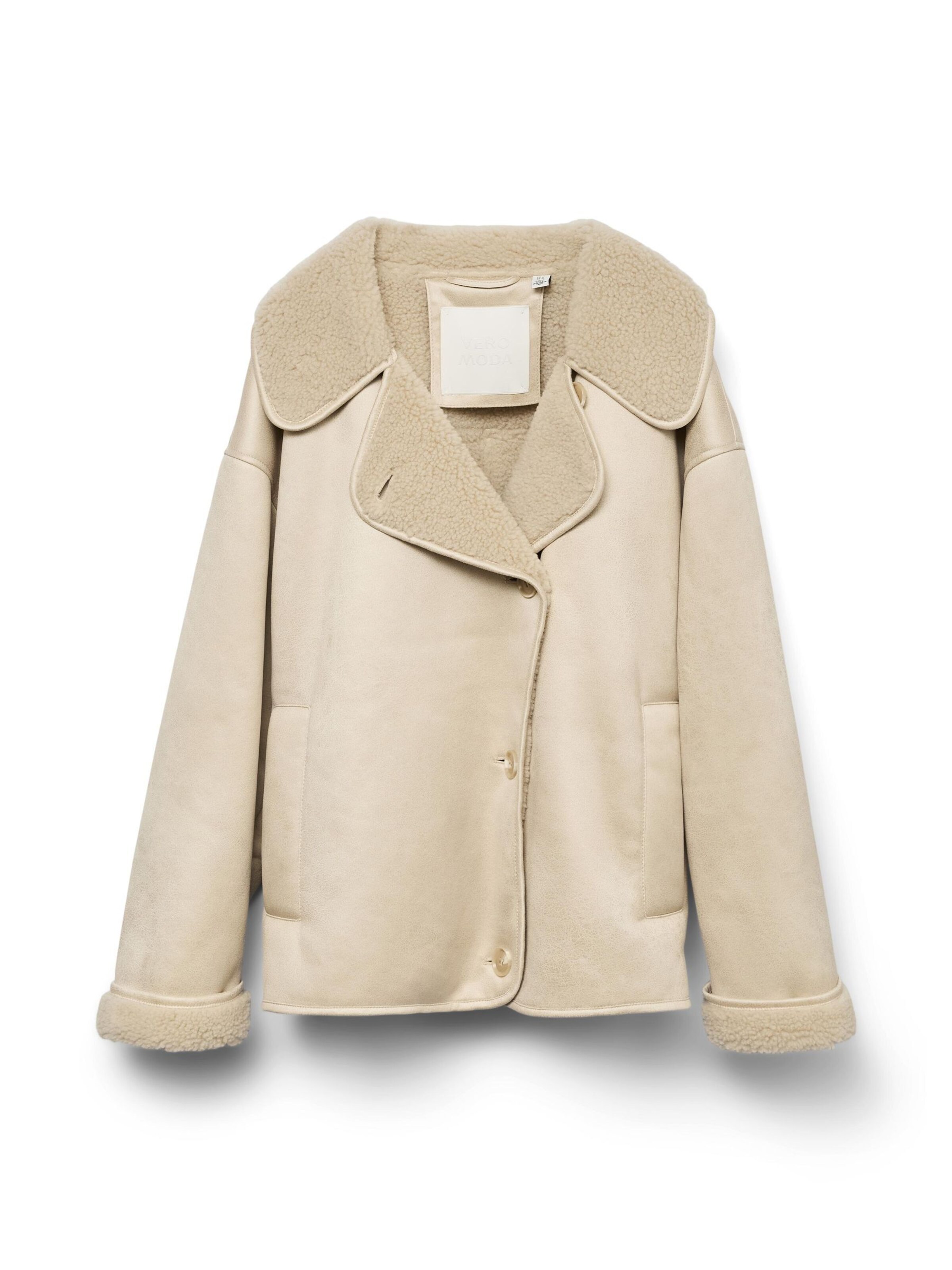 Veste mi-saison 'Sabina' VERO MODA en beige : devant