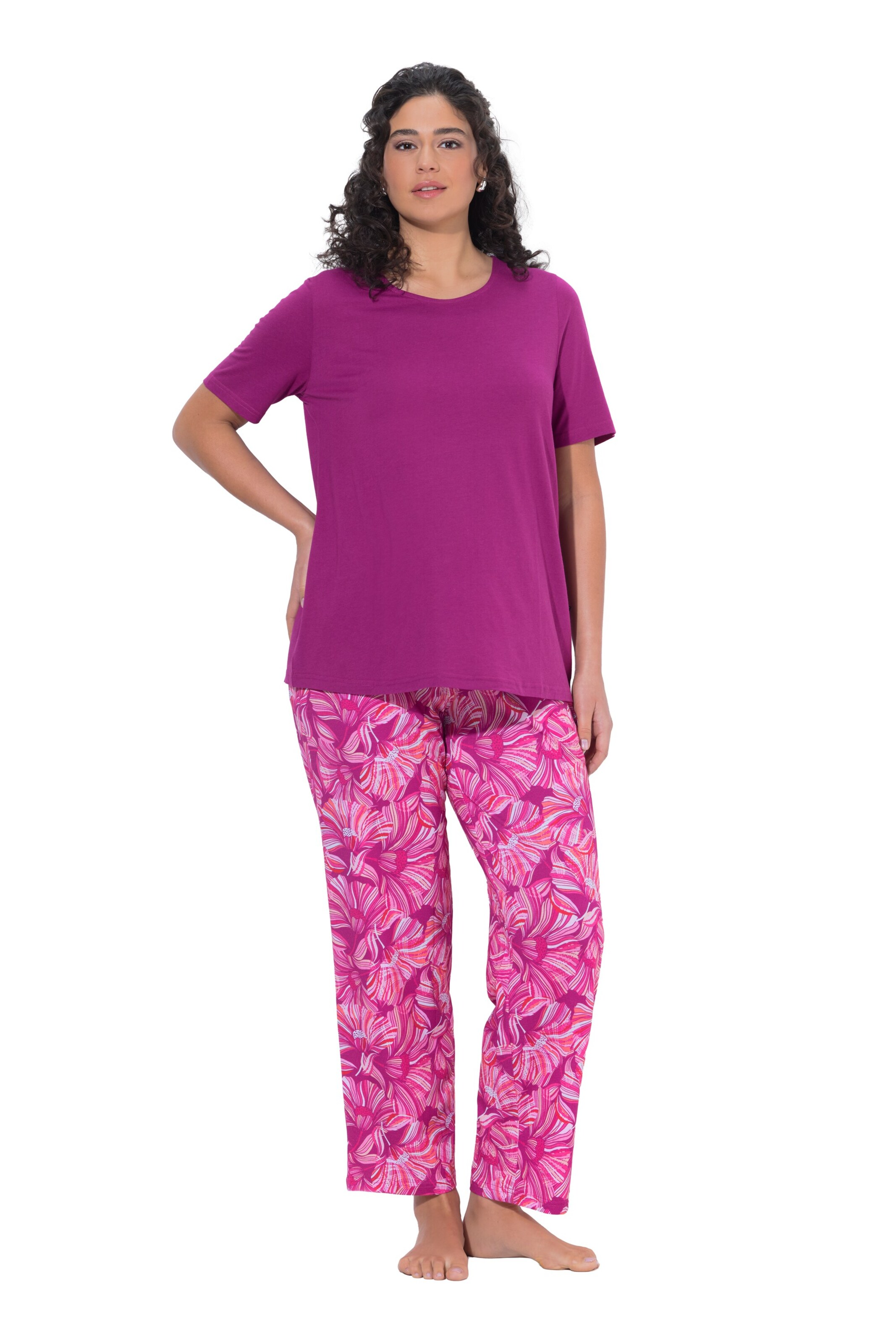 Ulla Popken Pyjama in Pink