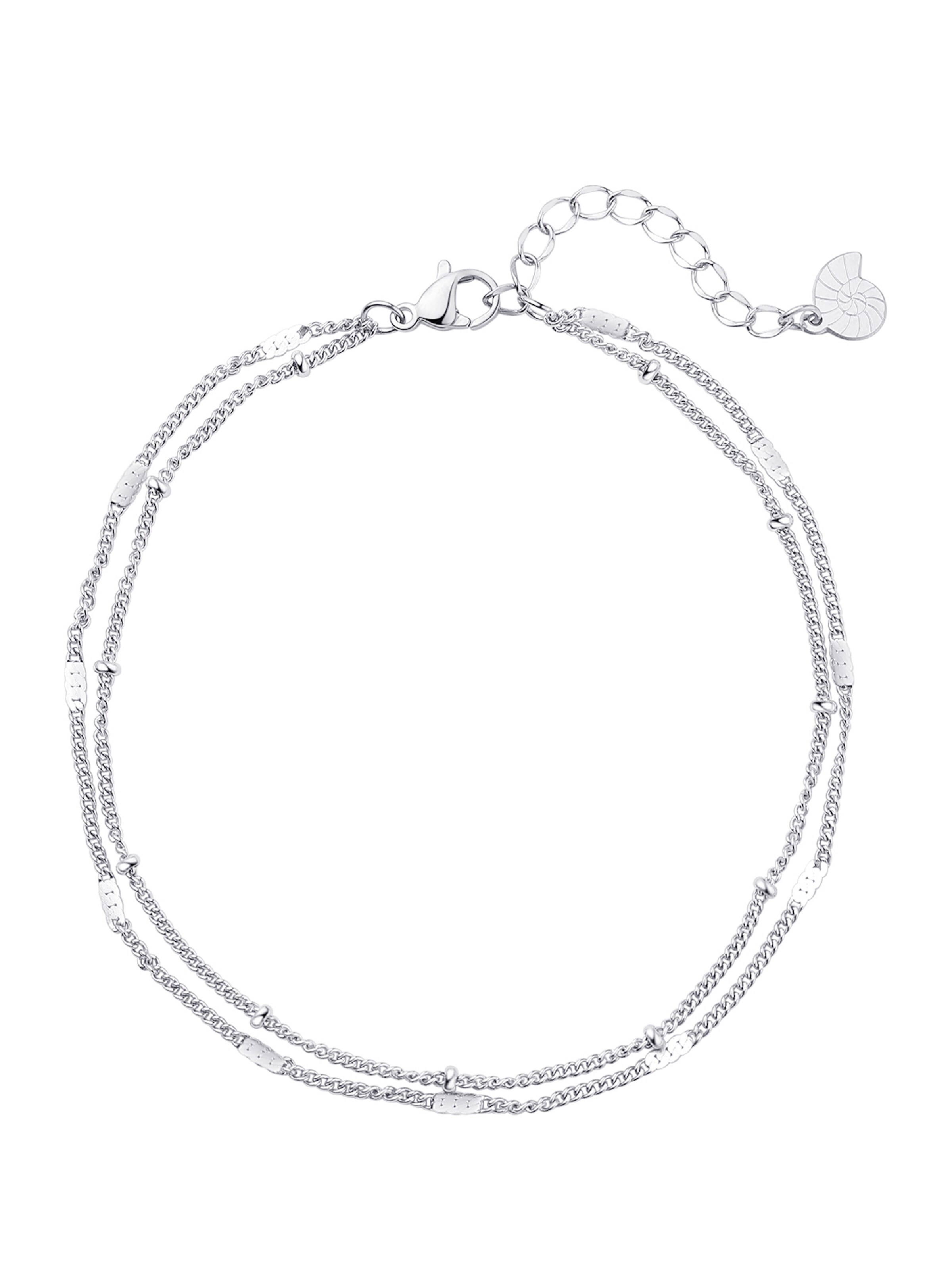 Gioiello per i piedi 'Duo Mix' di Hey Happiness in argento