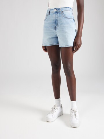 Tommy Jeans Regular Shorts in Blau: predná strana