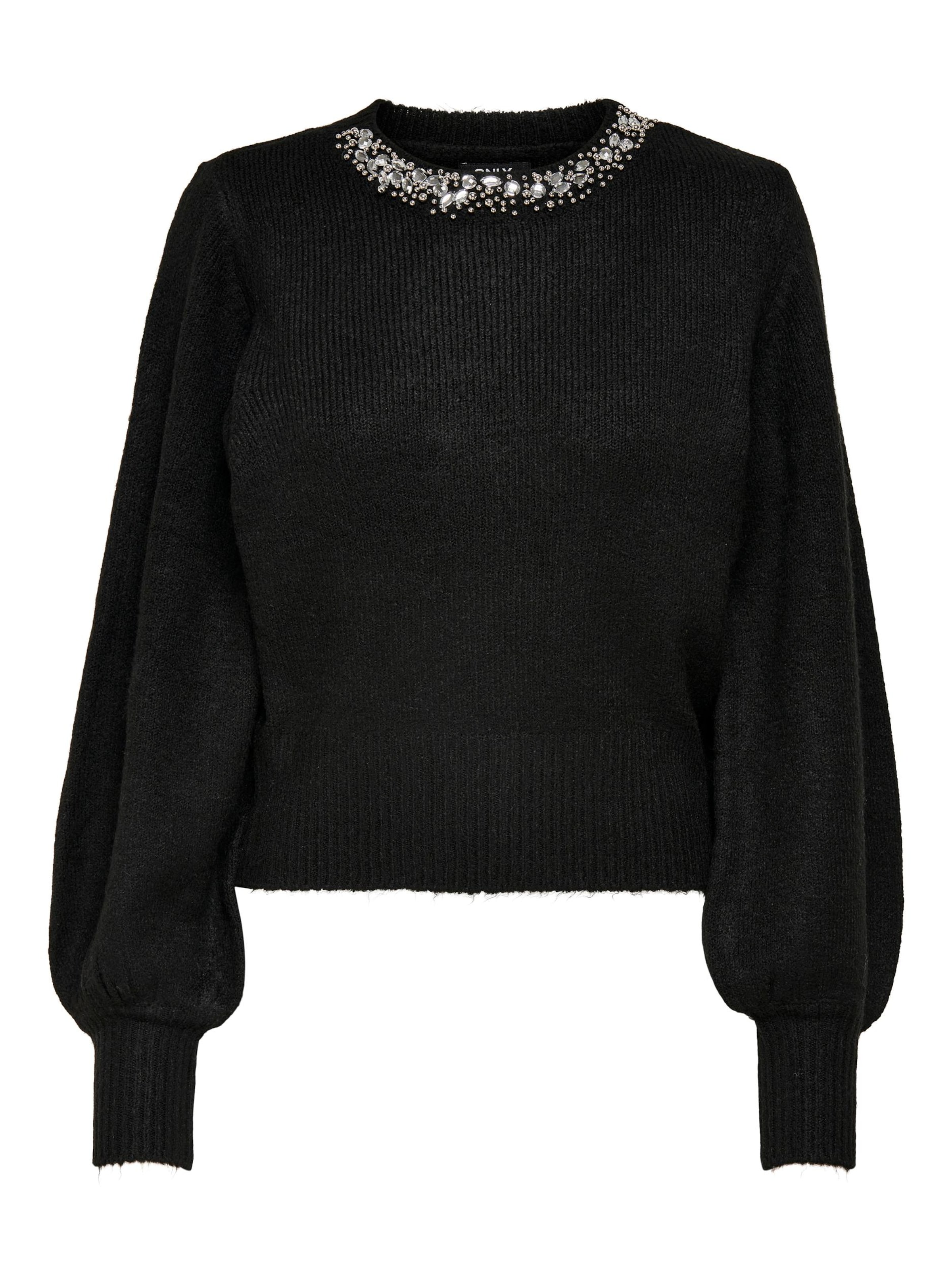ONLY Sweater 'ONLElsa' in Black: front