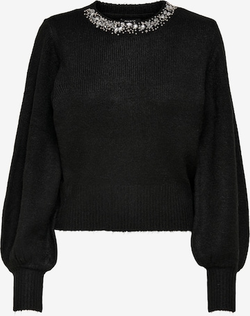 ONLY Sweater 'Elsa' in Black: front