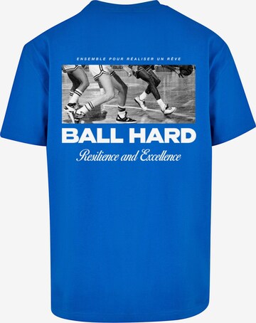 MT Upscale T-Shirt 'Ball Hard' in Blau