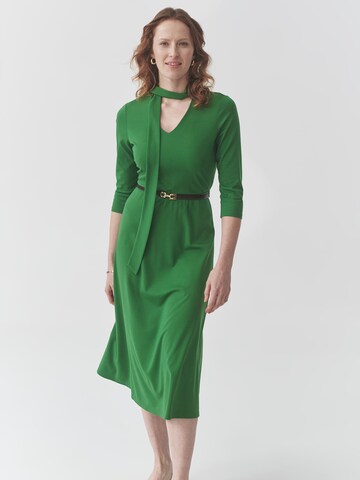 TATUUM Jurk 'Clover' in Groen: voorkant
