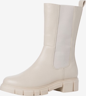 MARCO TOZZI Chelsea Boots in Beige: front