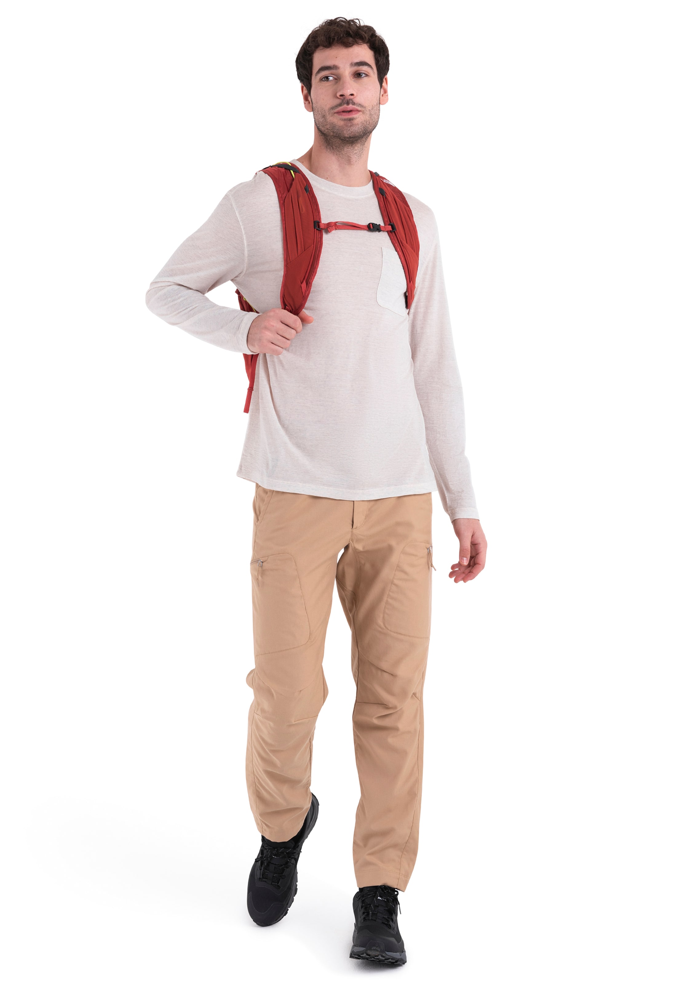 ICEBREAKER Funktionsshirt 'Tech Lite III' in Weiß