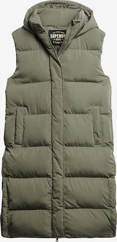 Superdry Vest in Green: front