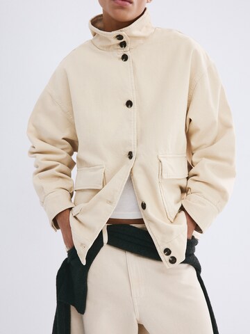 MANGO Between-Season Jacket 'Eugenie' in Beige