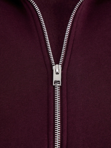 JJXX - Sudadera con cremallera 'JXSTUDIO VESTERBRO' en rojo