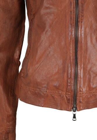 7ELEVEN Lederjacke RIANA in Braun