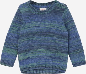 Pull-over s.Oliver en bleu : devant