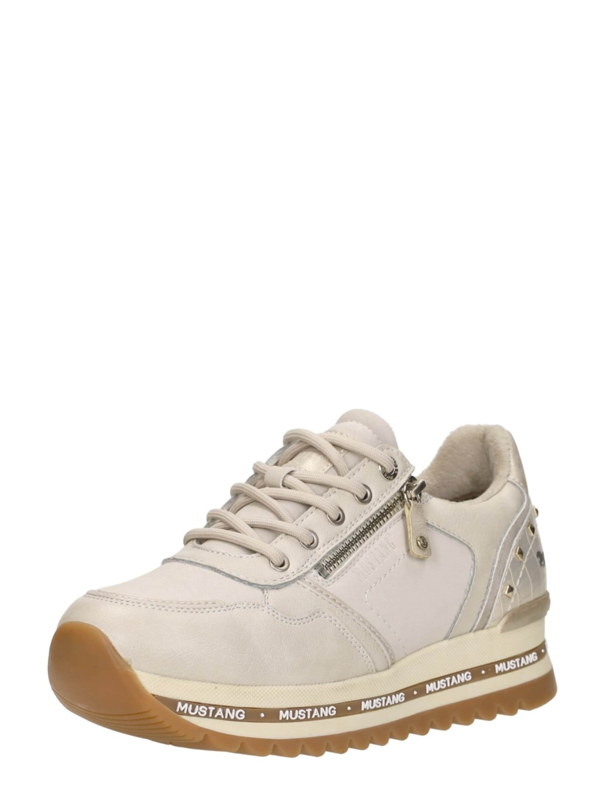 MUSTANG Sneakers laag 'Sneakers Laag' in Wit