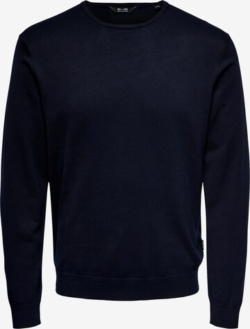 Only & Sons Pullover 'Wyler' in Blau: predná strana