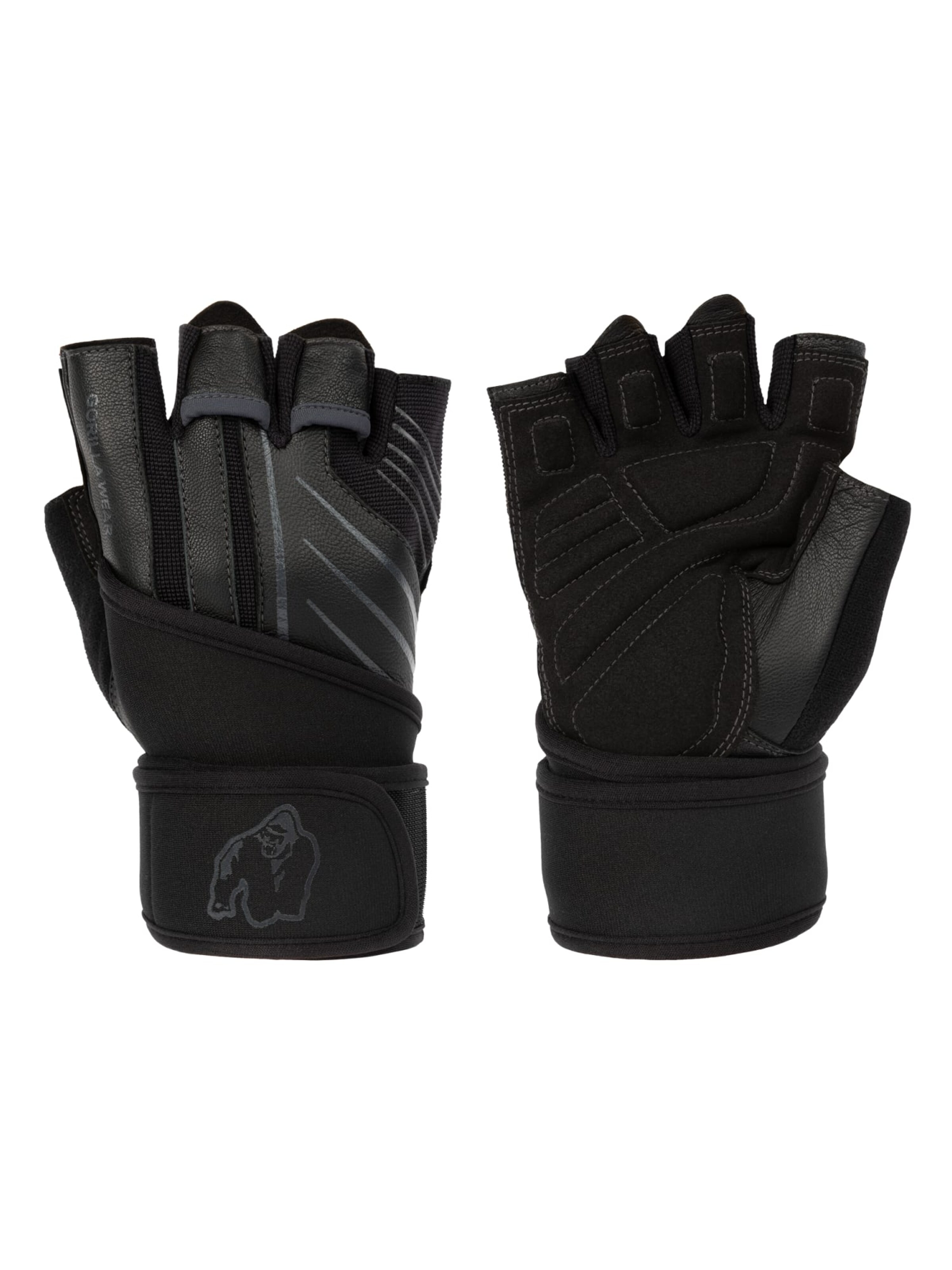 Gants de sport 'Dallas ' Gorilla Wear en noir : devant