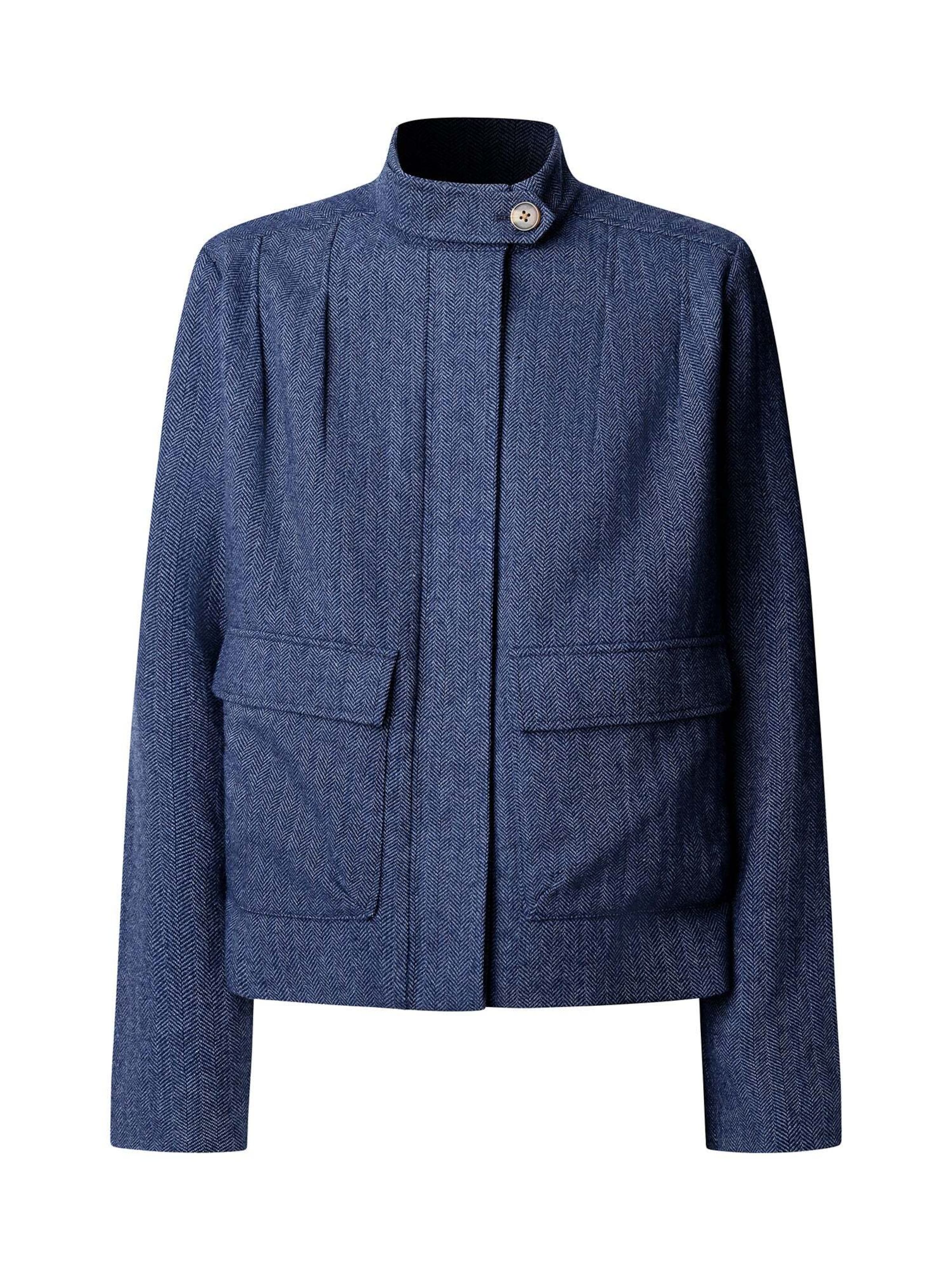 Pepe Jeans - Chaqueta de entretiempo 'Lulabee' en azul: frente