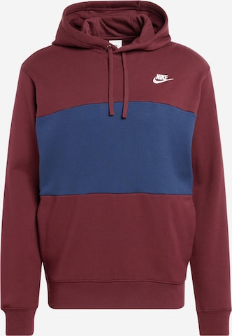 sarkans Nike Sportswear Sportisks džemperis: no priekšpuses