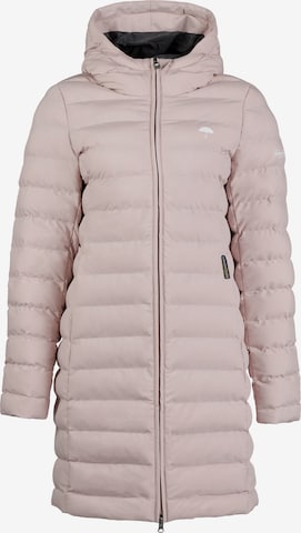 Manteau d’hiver Schmuddelwedda en rose : devant