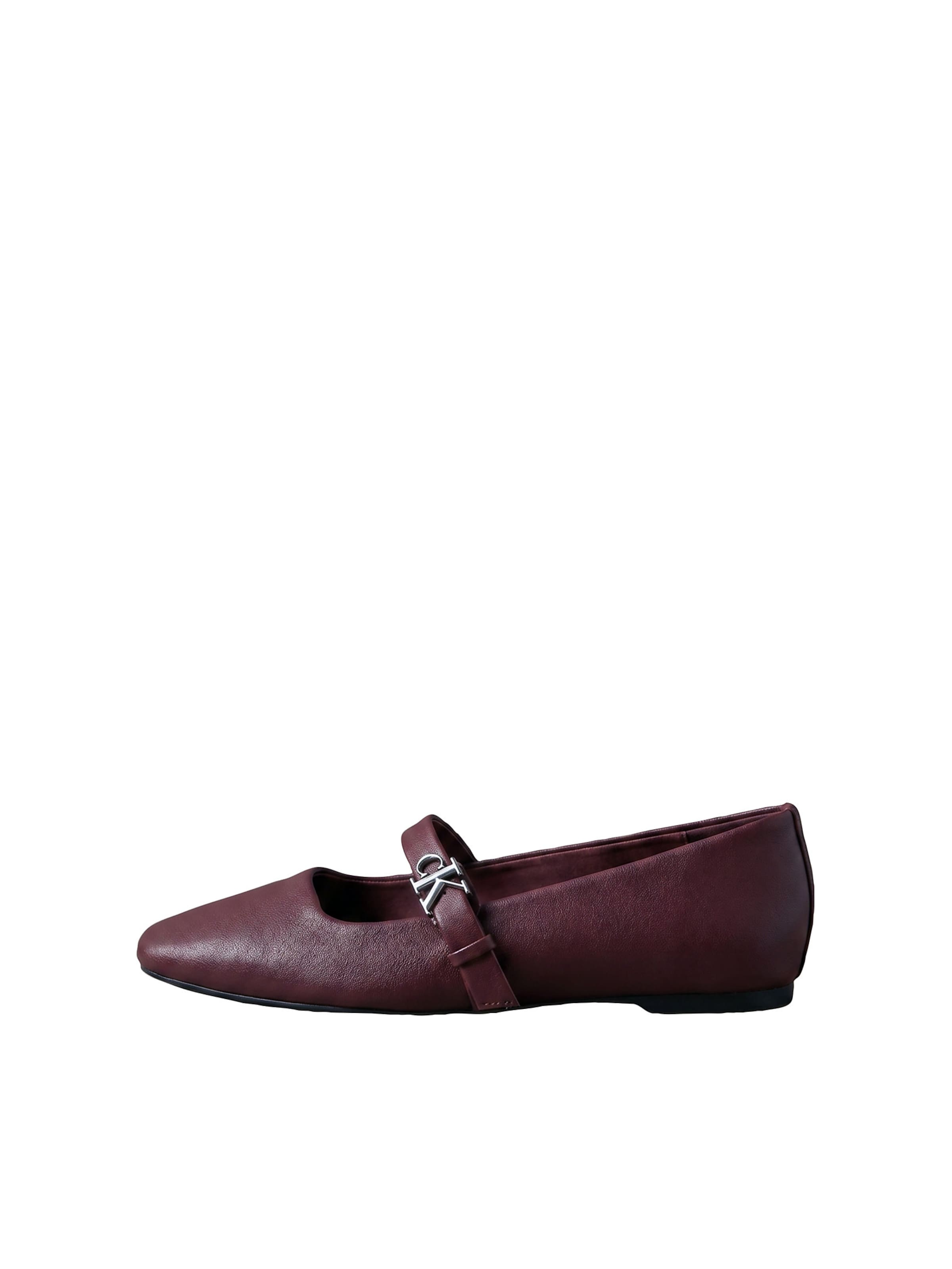 Calvin Klein Ballerina in Brown: front