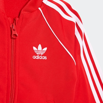 ADIDAS ORIGINALS Regular Sweatsuit 'Adicolor' in Red