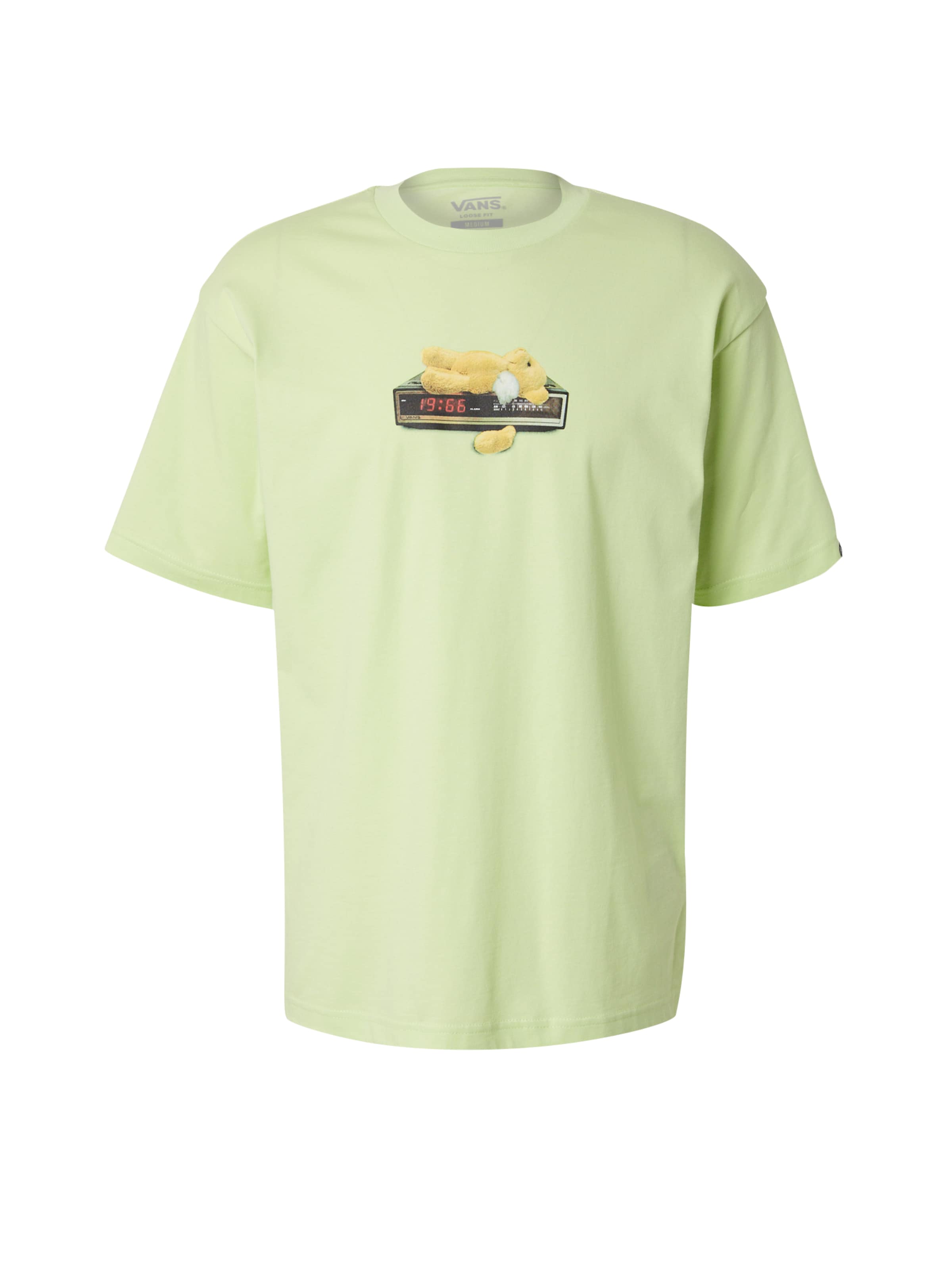 VANS Bluser & t-shirts 'Times Up' i grøn: forside