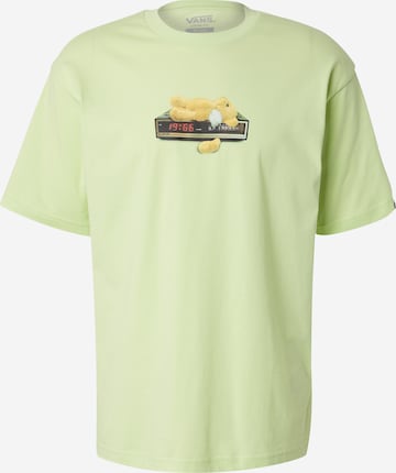 VANS Paita 'Times Up' värissä vihreä: etupuoli