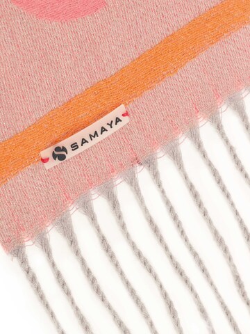 SAMAYA Scarf 'Rose' in Green