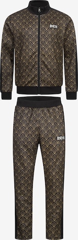 BenleeOdjeća za vježbanje 'Art Deco' - crna boja: prednji dio