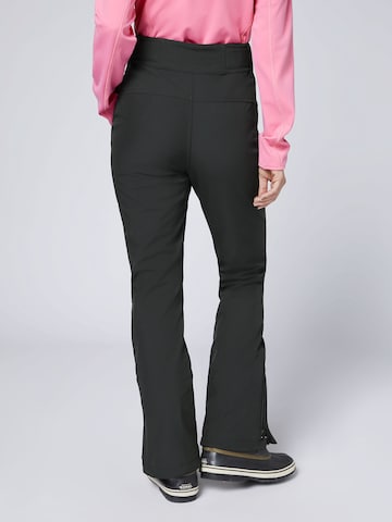 CHIEMSEE Slim fit Outdoor Pants in Black