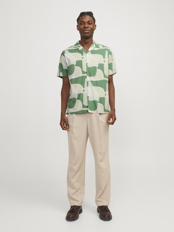 JACK & JONES Comfort fit Overhemd 'JJRBCARNABY' in Groen