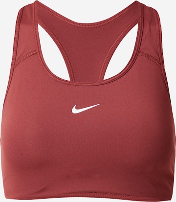 Reggiseno sportivo di NIKE in rosso: frontale