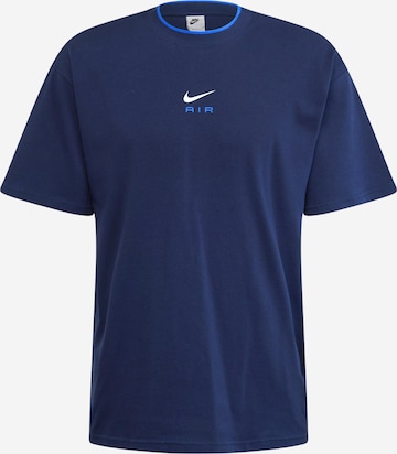 Nike Sportswear Särk, värv sinine: eest vaates