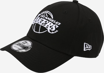NEW ERA Cap 'NBA League Essential 9Forty' in Black: front