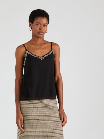 ABOUT YOU Top 'Zora' in Black: front