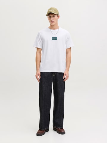 JACK & JONES T-Shirt 'JJFRANK' in Weiß