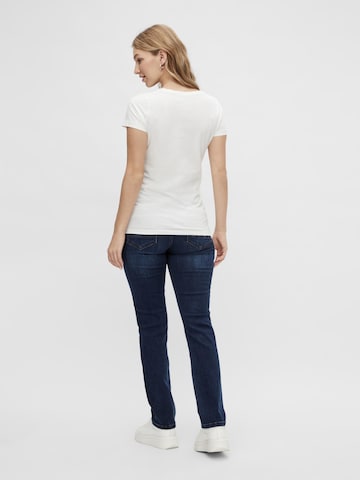 MAMALICIOUS Regular Jeans 'Moss' in Blue