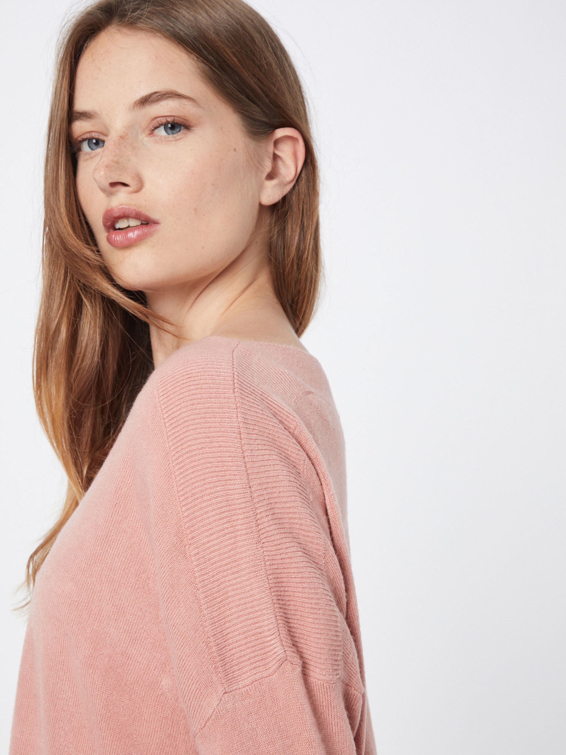 Frauen Große Größen ONLY Pullover 'AMALIA' in Rosa - CG56730 Frauen Große Größen ONLY Pullover 'AMALIA' in Rosa - CG56730