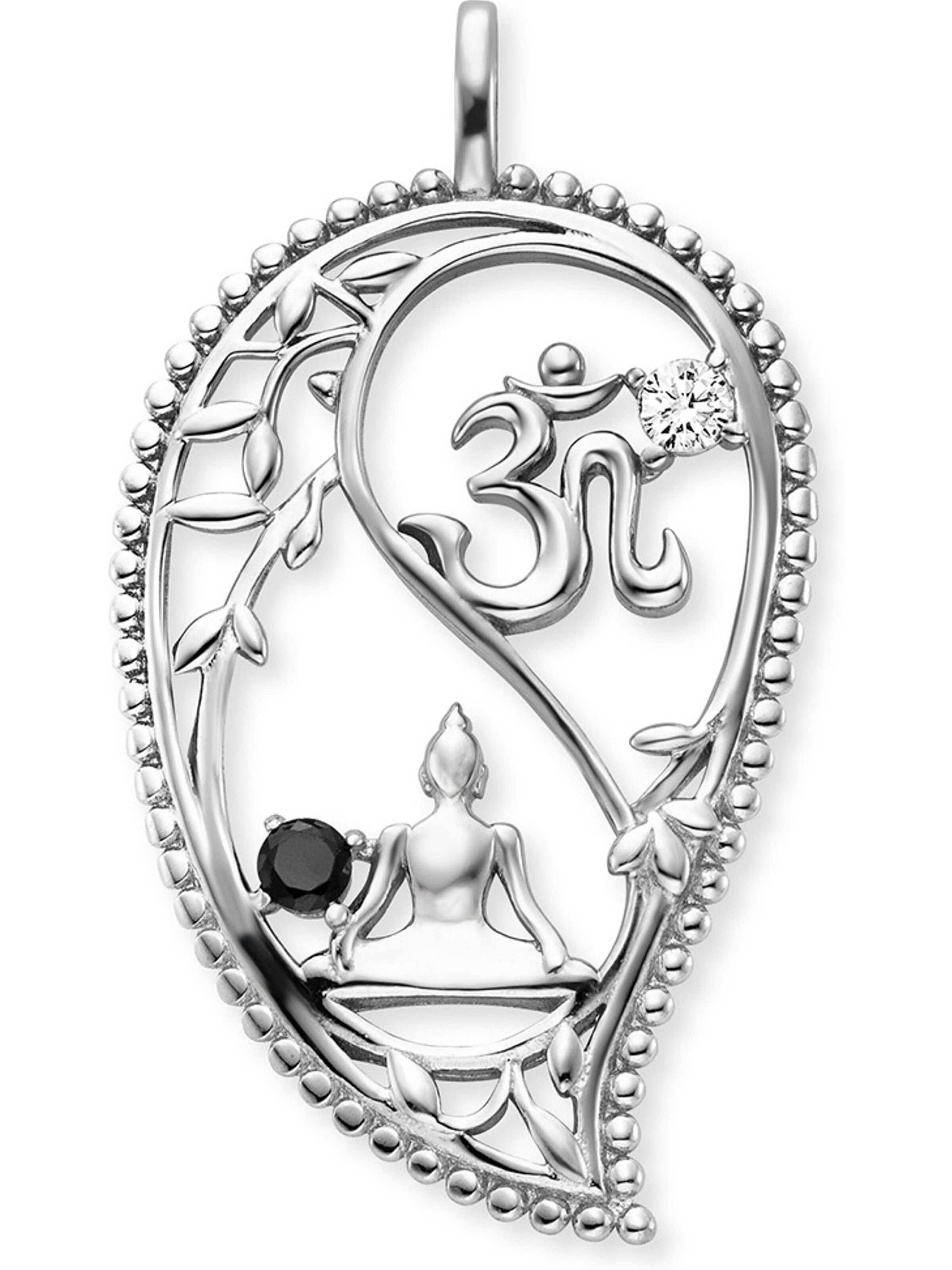 Engelsrufer Anhänger in Silber: Vorderseite