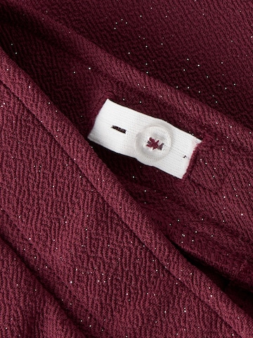 NAME IT - Pierna ancha Pantalón en rojo