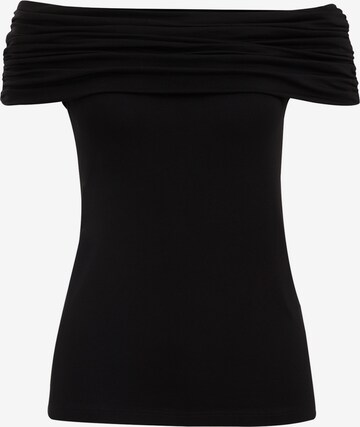 WE Fashion Shirt in Black: front