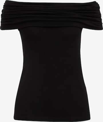 T-shirt WE Fashion en noir : devant