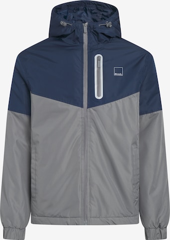 BENCH Übergangsparka in Grau: Vorderseite