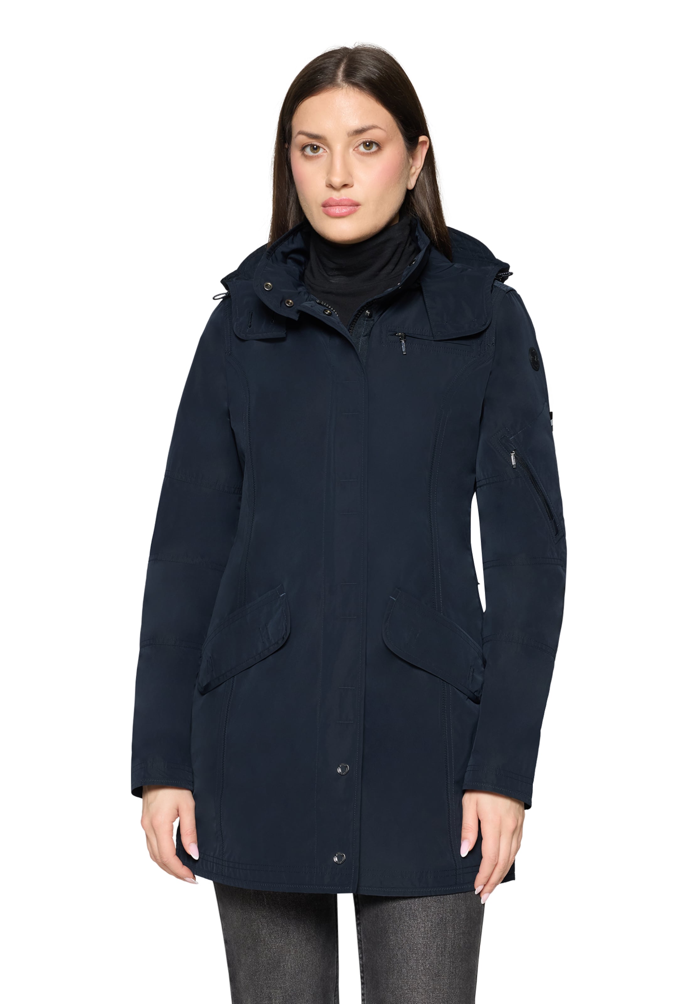 GIL BRET Between-Season Jacket in Blue: front